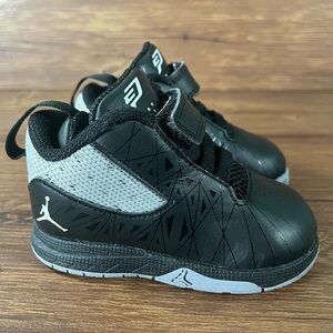 Jordan CP3 Black Leather Sneakers Size 4C Shoes